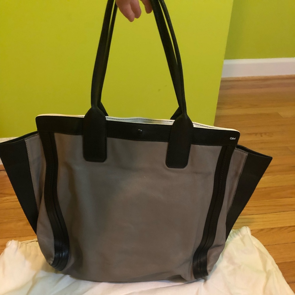 Chloe Alison Tote bag Gray